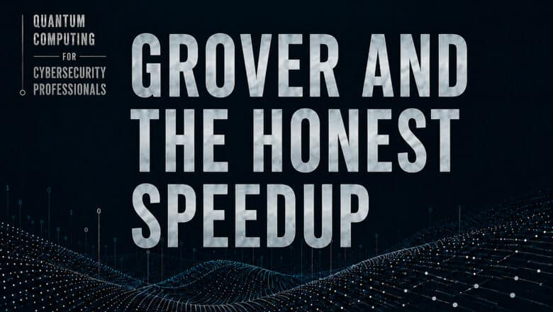 Grover Honest Speedup