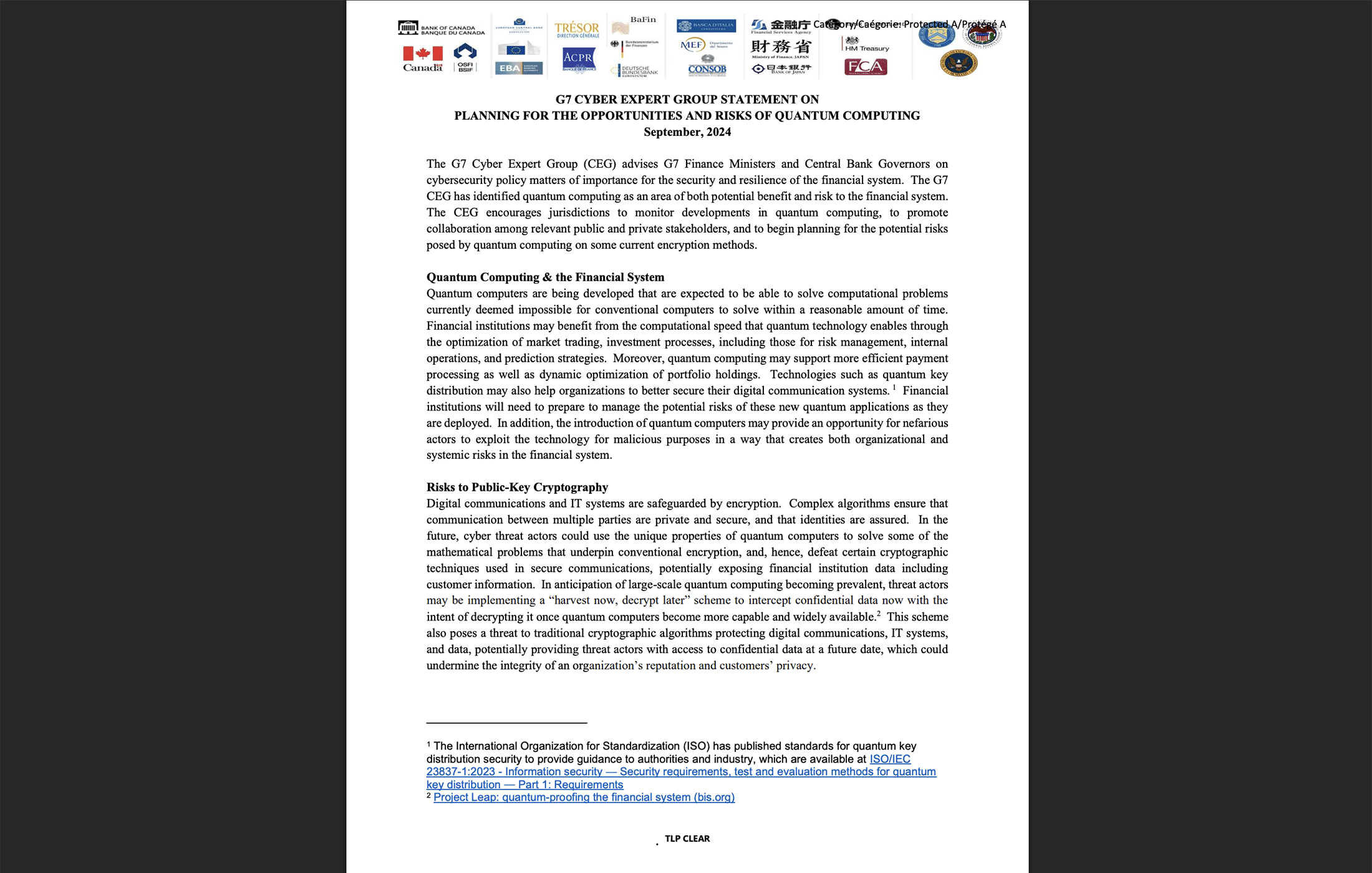 G7 Cyber Expert Quantum