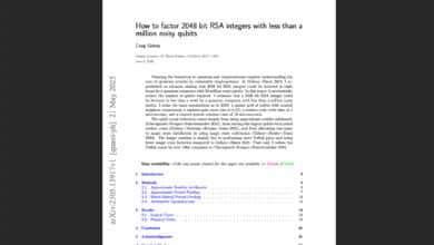 Quantum Breakthrough Slashes Qubit Needs for RSA-2048