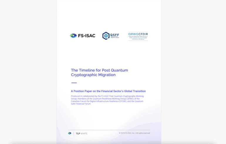 FS-ISAC PQC Migration