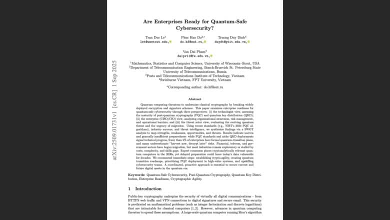 Enterprises Quantum Ready
