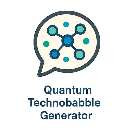 Quantum Technobabble Generator