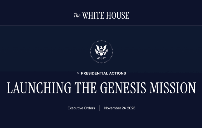 White House Genesis Mission