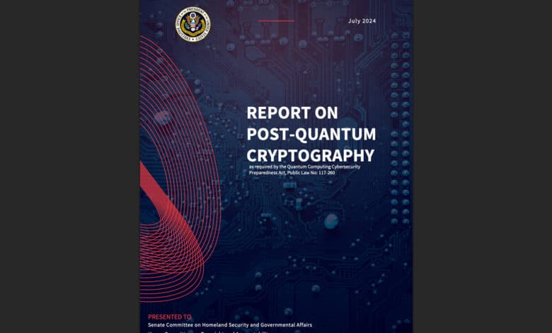 Report on Post-Quantum Cryptography