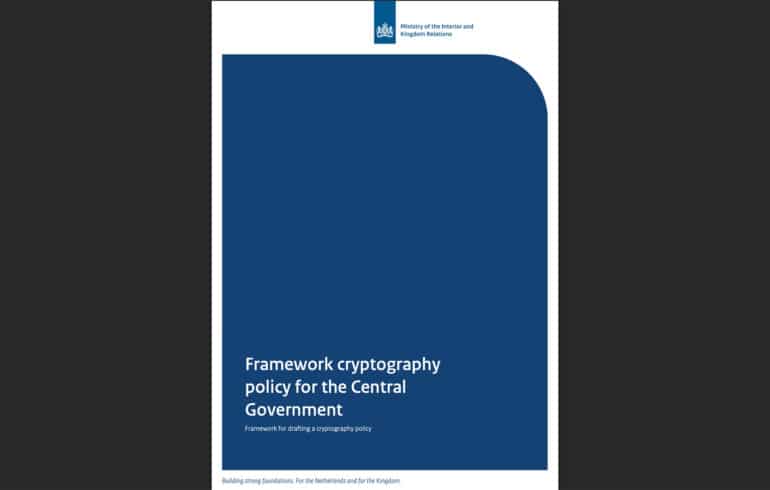NL Cryptography Policy