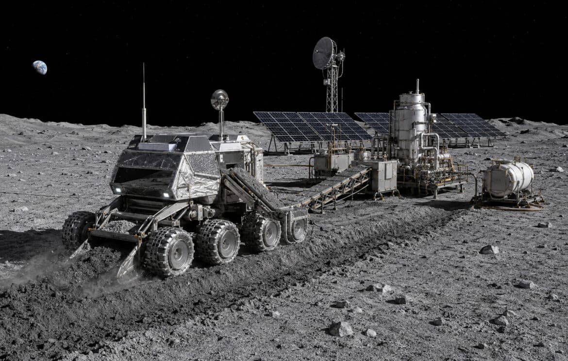Lunar Helium-3 Mining
