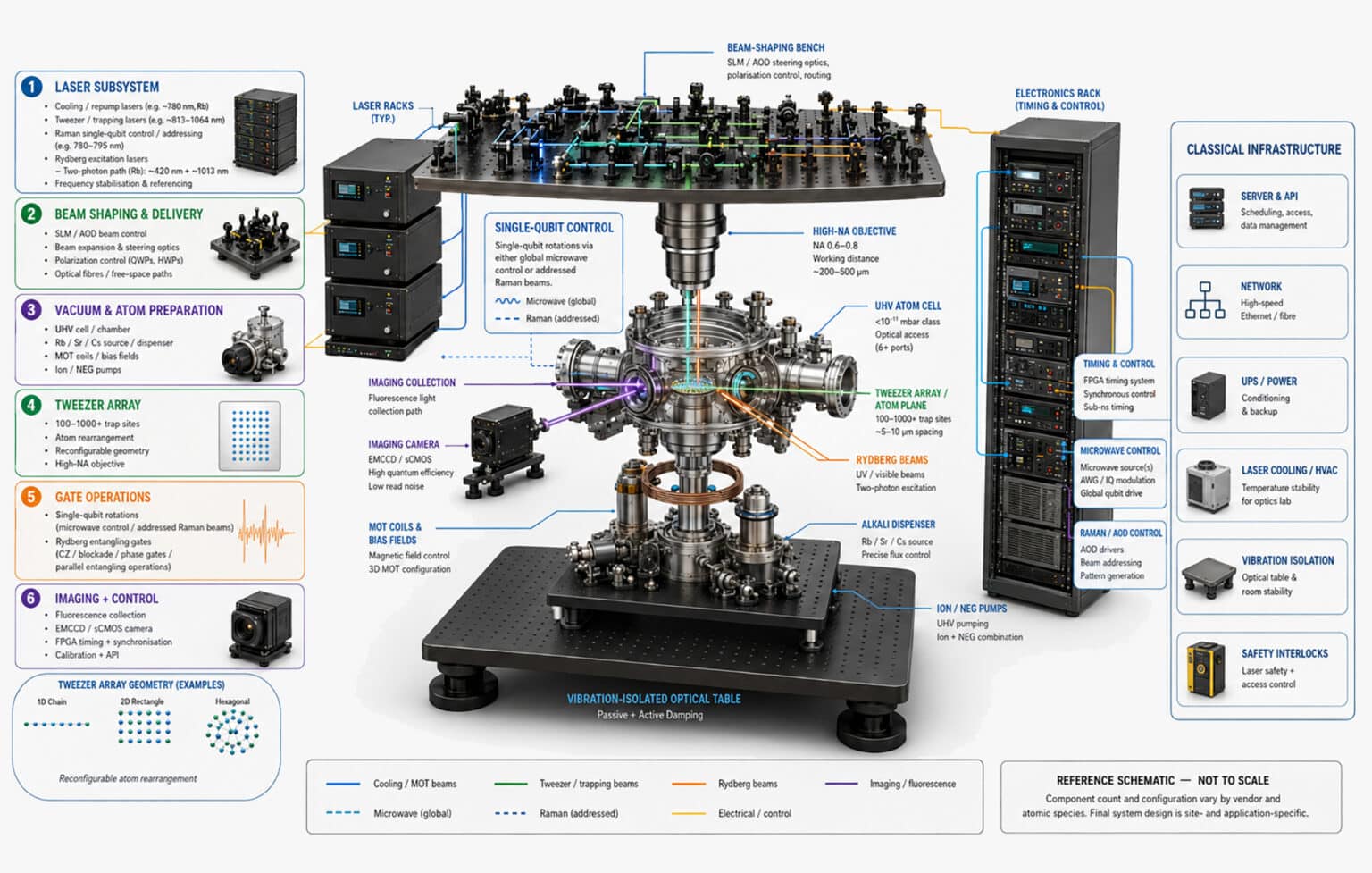 Building a Neutral-Atom Quantum Computer Guide