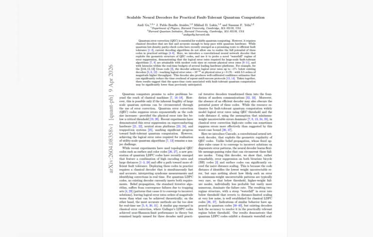 Cascade Neural Decoder