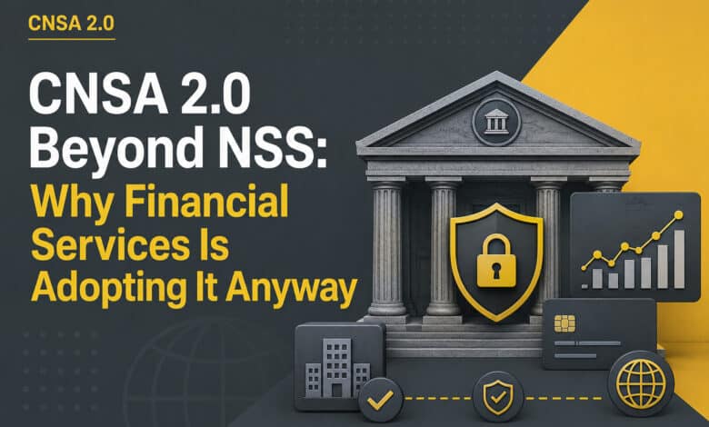 CNSA 2.0 NSA PQC Financial Services Banking
