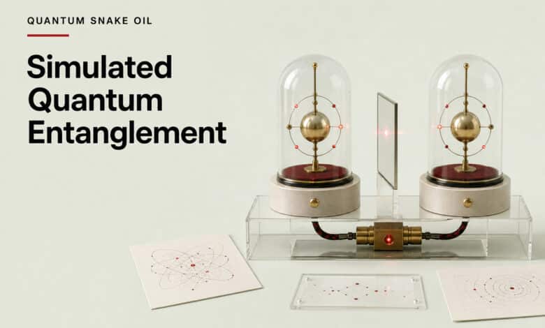 Simulated Quantum Entanglement