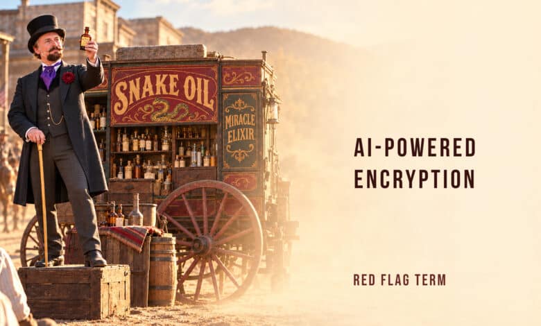 Quantum Snake Oil AI-Powered Encryption