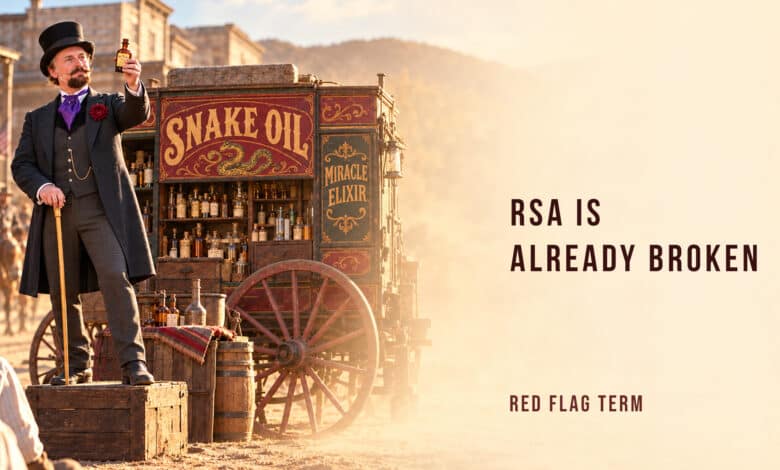 Quantum Snake Oil RSA Broken