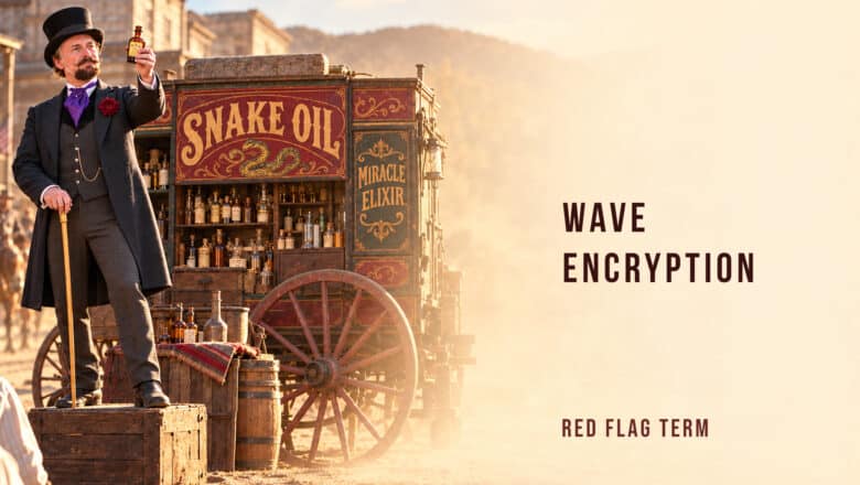 Quantum Snake Oil Wave Encryption