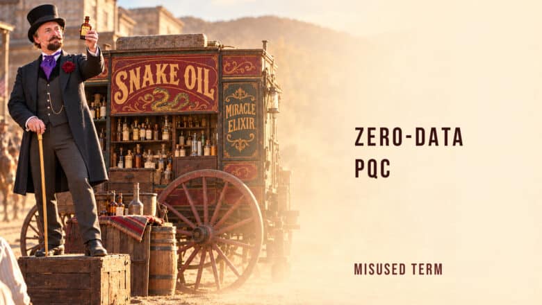 Quantum Snake Oil Zero-Data PQC