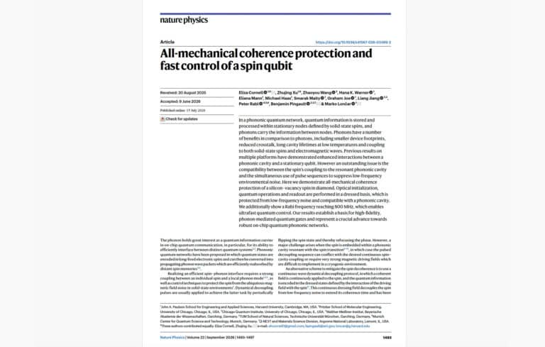 Harvard Mechanical Coherence Protection