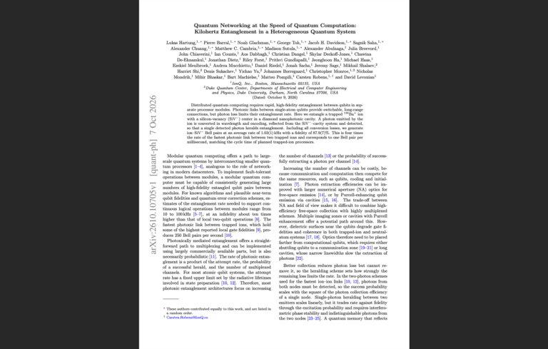 IonQ Quantum Networking